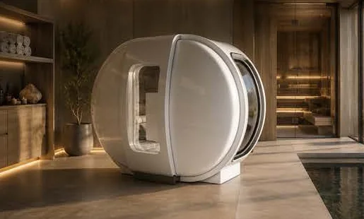 5Lifetech C1 in a spa room