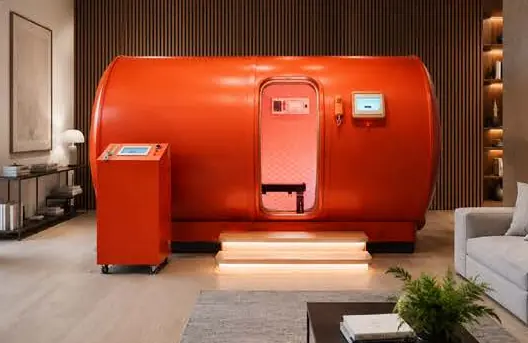 Chamber placed in a living room